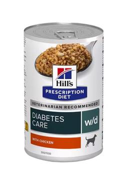 Hill's Hill's Prescription Diet w/d Våtfôr til Hund - 12x370g (99-607220x12)