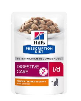 Hill's Hill's Prescription Diet i/d, Kylling Våtfôr til Katt - 85g (99-606404)