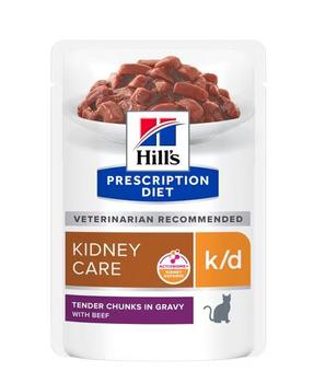 Hill's Hill's Prescription Diet k/d Storfe Våtfôr til Katt - 85g (99-607552)