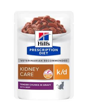 Hill's Prescription Diet k/d Storfe Våtfôr til Katt - 85g (99-607552)