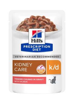 Hill's Hill's Prescription Diet k/d Laks Våtfôr til Katt - 85g (99-607550)