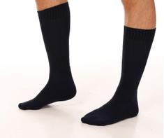  Hardfør Vivendel Lange Sokker, Svart - Str 42-45