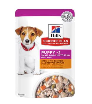 Hill's Science Plan Puppy Small & Mini Stew Våtfôr til Valp - 80g (99-606296)