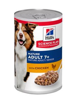 Hill's Hill's Science Plan Canine Mature Adult, Kylling Våtfôr til Hund - 12x370g (99-607095x12)