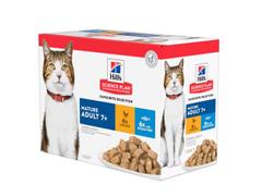 Hill's Hill's Science Plan Mature Adult, Kylling og Havfisk Våtfôr til Katt - 12x85g