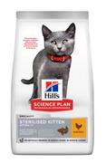 Hill's Hill's Science Plan Sterilised Kitten, Kylling - Tørrfôr til Kattunge