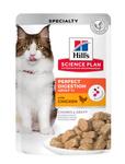 Hill's Hill's Science Plan Perfect Digestion Adult, Kylling Våtfôr til Katt - 85g (99-606444)