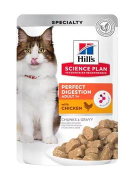 Hill's Hill's Science Plan Perfect Digestion Adult, Kylling Våtfôr til Katt - 85g (99-606444)