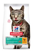 Hill's Hill's Science Plan Perfect Weight Adult, Kylling - Tørrfôr til Katt