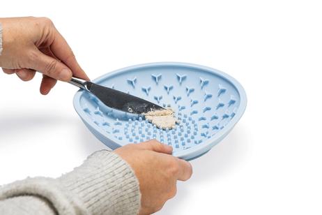 Slikkematte Disk, Blå - 19cm (51-626877)