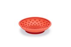  Slikkematte Disk, Rød - 19cm