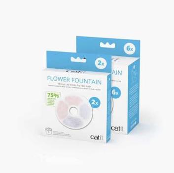 Filter til Catit Senses 2.0 Vannfontene - 6stk (59-H43739)
