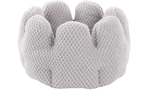  Rund Katteseng, Grå - 50cm