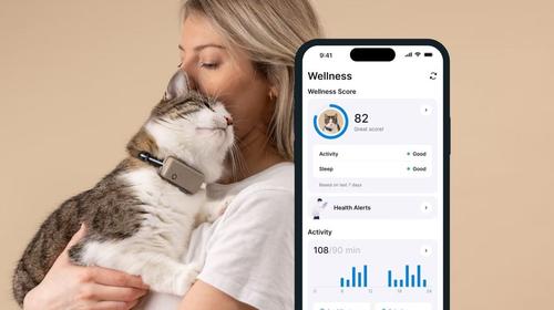 Tractive GPS Mini til Katt - Brun (TRCAT5BR)