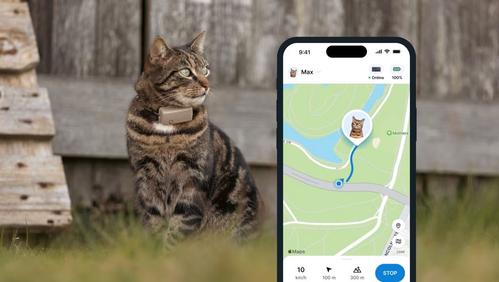 Tractive GPS Mini til Katt - Brun (TRCAT5BR)
