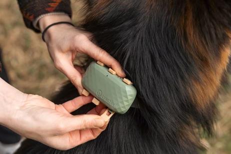 Tractive GPS XL Klips til Halsbånd, Brun - 3stk (TRDOG4XLCBR)