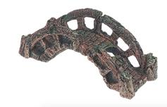  Akvariedekorasjon Bro, Brun - 6,5cm