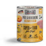 Mac's Super Food for Dogs Kalkun og Blåbær Våtfôr (50-946-1500069798)