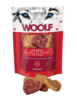 Woolf Woolf Hjerte av And eller Kylling med Ris - 100g (03-1001)