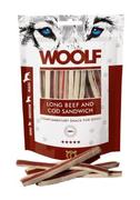 Woolf Woolf Sandwich Storfe og Torsk - 100g