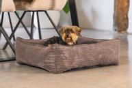 Designed by Lotte Hundeseng i Ribbestoff - Brun (51-716160)