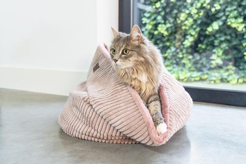 Designed by Lotte Kattekurv i Ribbestoff,  Rosa - 35cm (51-716172)