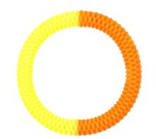  Lipa Flytende Ring, Gul/Orange - 22cm