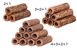 Akudim Akvariedekorasjon Pyramiderør 