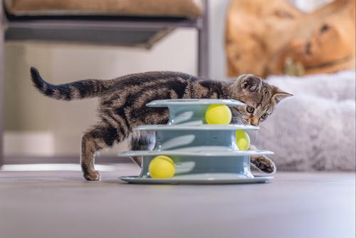 Play Tower til Kattunge, Mint - 25cm (51-440416)