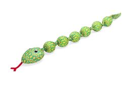  Hundeleke Slange, Grønn - 80cm