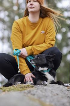 Hurtta Casual Halsbånd, ECO - Turkis (16-H934491)