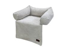 Designed by Lotte Sofaseng i Ribbestoff - Grå