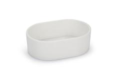  Mat/Vannskål til Fugl, Hvit - 11cm