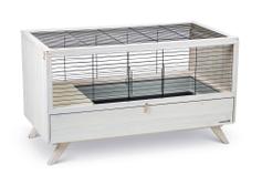  Kanin/Gnagerbur, Hvit - 120cm