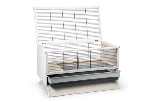 Kanin/ Gnagerbur,  Hvit - 120cm (51-266908)