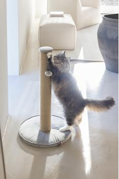 Designed by Lotte Yenna Klorestativ Velur, Grå - 70cm (51-409158)