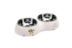  Binky Dobbel Valpeskål - Rosa