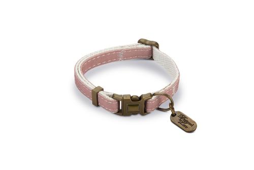 Designed by Lotte Virante Kattehalsbånd,  Rosa - 20-30cm (51-730451)
