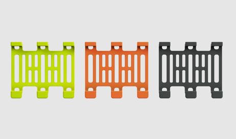  Tractive GPS XL Adventure Edition Klips til Halsbånd, Multifarget - 3stk