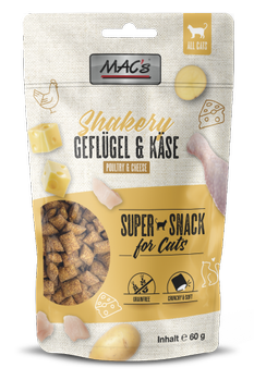 Mac's Shakery Kylling og Ost 60g - Kattegodbit (50-8211)