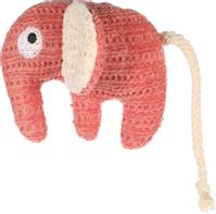  Balaro Elefant Katteleke, Rød - 7cm