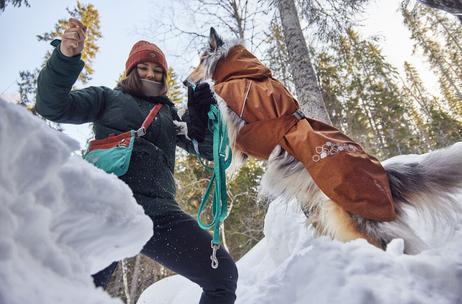 Hurtta Monsoon Regndekken ECO - Brun (16-H934627-1500033608)