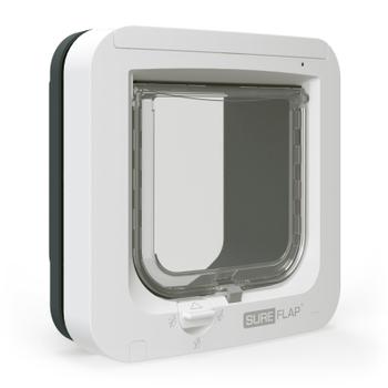 SureFlap Katteluke Microchip - Grå/Hvit (16-K39432)