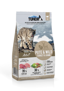 Tundra Kalkun og Vilt - Tørrfôr til Katt (50-17234)