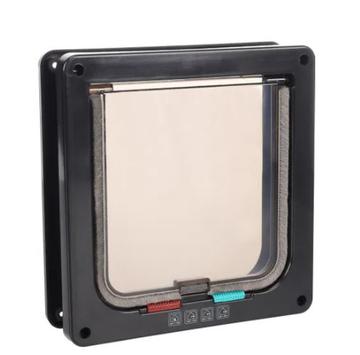  Katteluke 4-veis med Tunnel - Svart