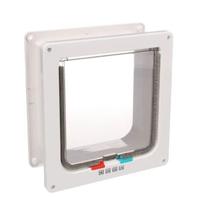  Katteluke 4-veis med Tunnel - Hvit