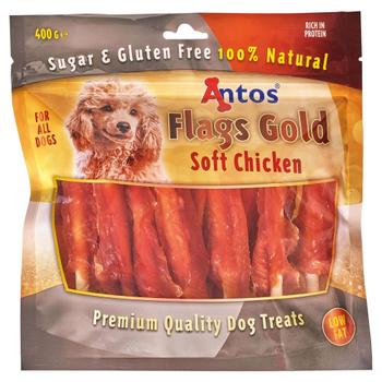 Antos Flags Gold, Kylling - 400g (7-20393)