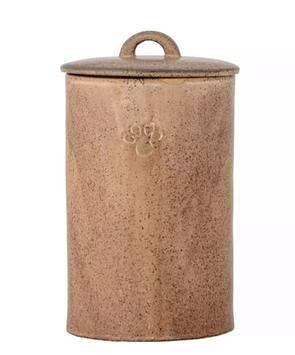  Bloomingville Buddy Oppbevaringskrukke, Brun - 22cm