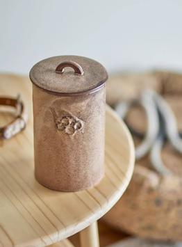 Bloomingville Buddy Oppbevaringskrukke,  Brun - 22cm (152-82057770)