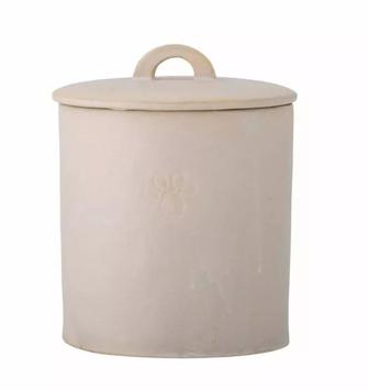  Bloomingville Buddy Oppbevaringskrukke, Hvit - 15cm